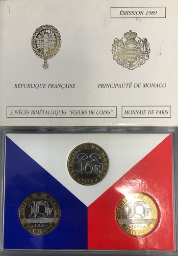 Francia monaco cofanetto - francia,