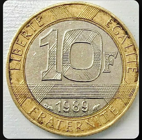 Francia moneta 10 - -, franchi