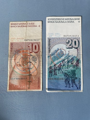 Banconote svizzera lotto - banconote,